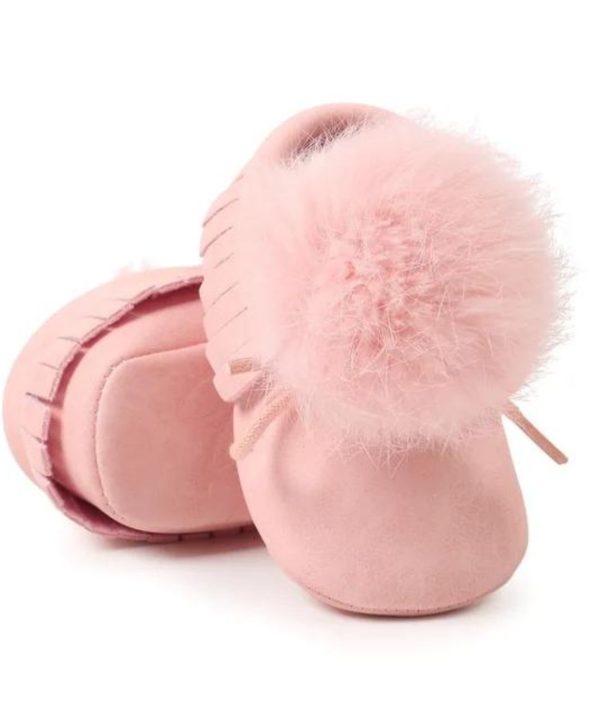mocassin plateforme effet daim hiver