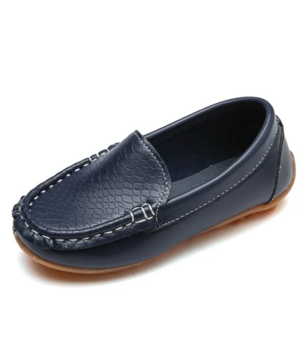 mocassin en cuir souple pour enfant