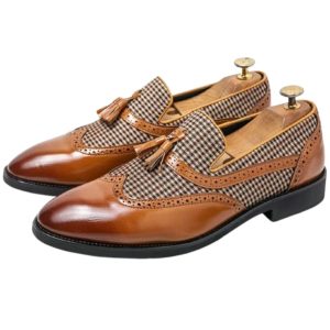mocassins à gland pour homme
