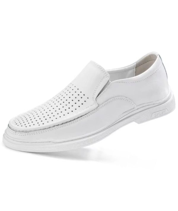 mocassins ajourés mariage