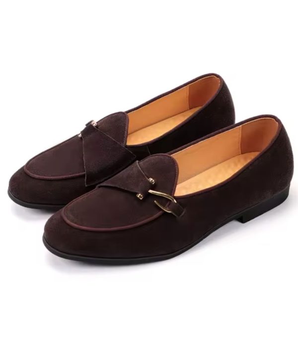 mocassins à boucle homme luxe