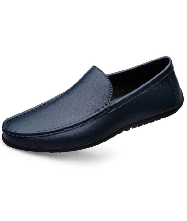 mocassins confortables en cuir pour homme