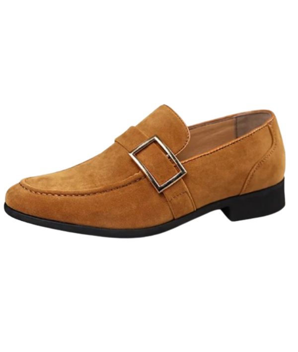 mocassins en daim pour hommes