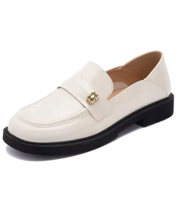 mocassins pour femmes aux discrets motifs floraux