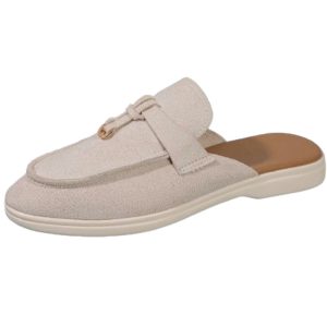 mocassins À Glands Bi-Matière élégants