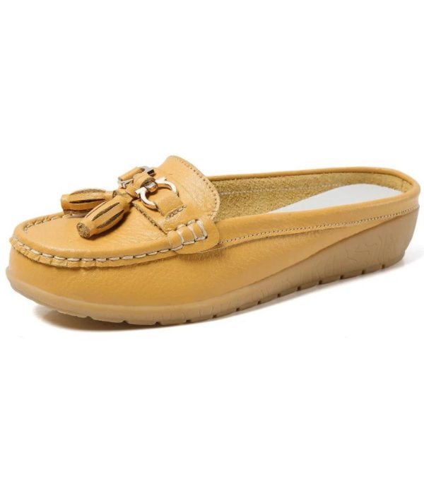 mocassins À Glands Colorés femme