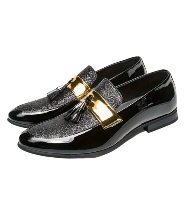 mocassins en cuir homme