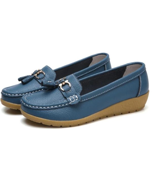 mocassins à glands pour femme