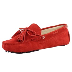 mocassins indiens à franges et boucles