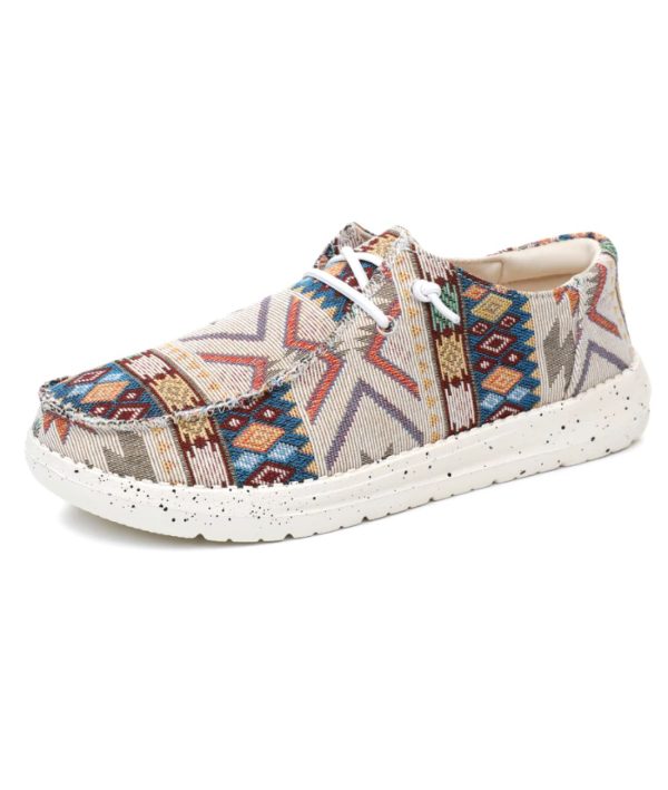 mocassins indiens motifs ethniques