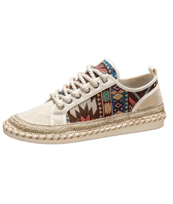 mocassin indien en toile