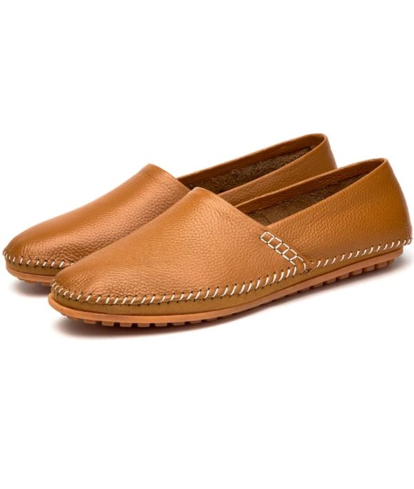mocassins italiens cuir véritable homme