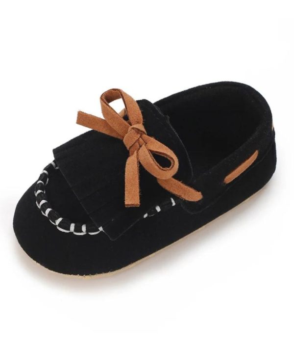 mocassin plateforme bébé lacets