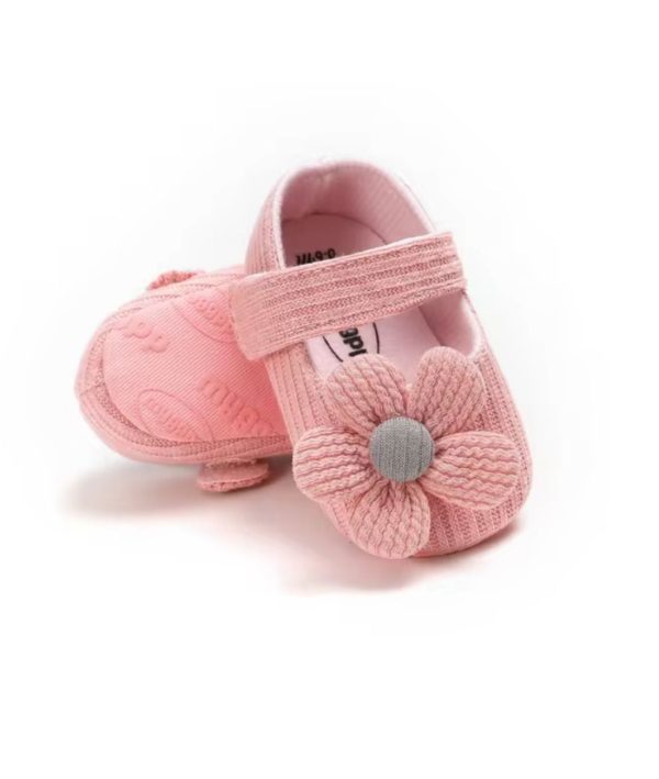 mocassins mignons fleurs bébé