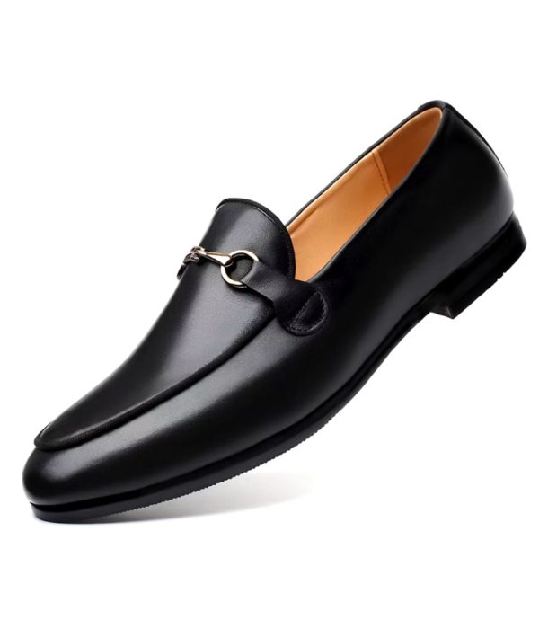 mocassins moderne cuir véritable