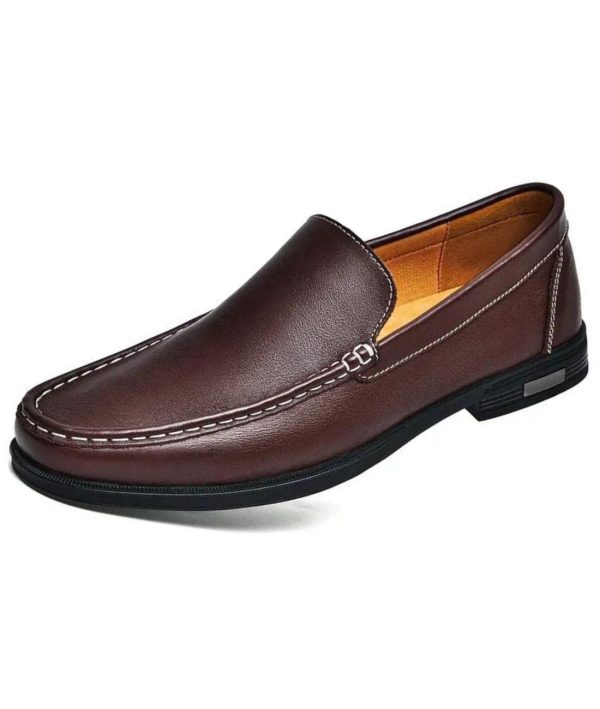 mocassins orthopédiques cuir véritable