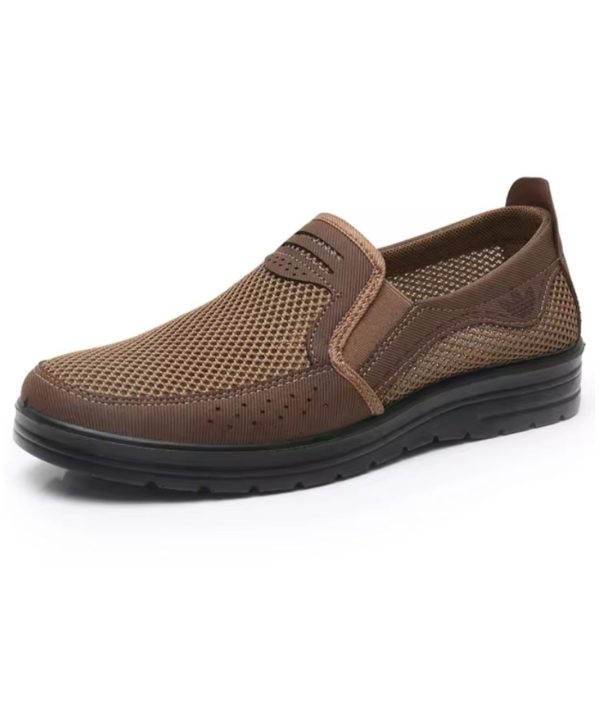 mocassins plateforme effet cuir