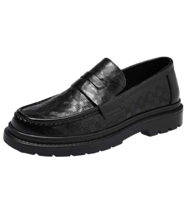 mocassins orthopédiques à plateforme respirants