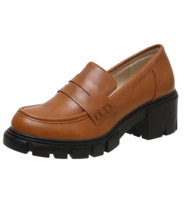 mocassins à plateforme pour femme