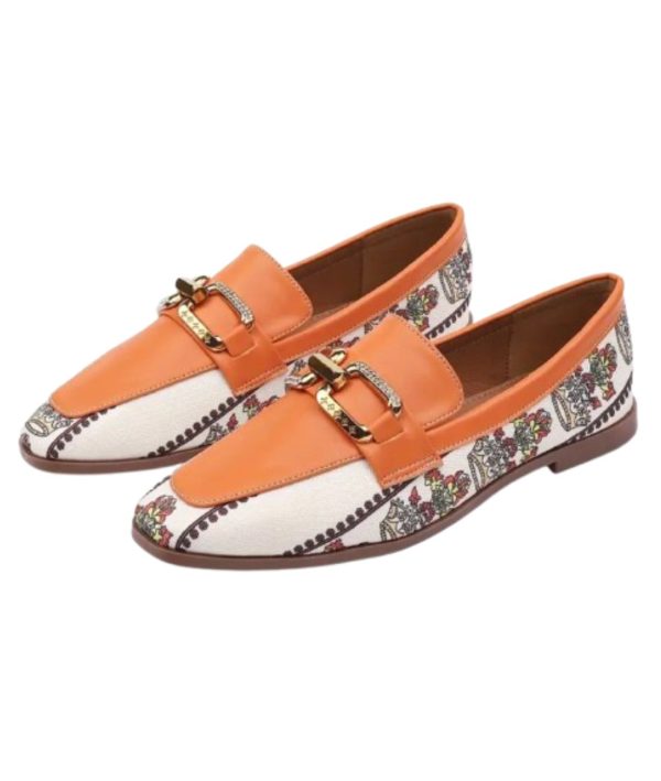 mocassins plats avec des couleurs variées pour femme