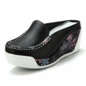 mocassins à semelles compensées pour femme