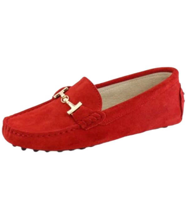 mocassin plateforme femme