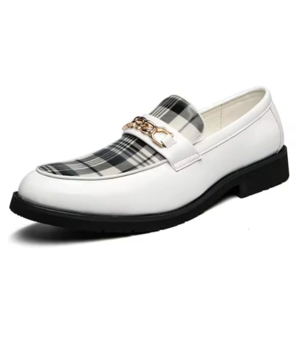 mocassins souples effet cuir homme